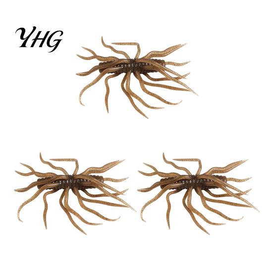 High Frequency Vibration Lure 1/3/5Pcs 9.5cm/9g Floating Soft with Multi-Tentacles, Realistic Topwater Swimming Bionic Bait, Artificial Swimbait