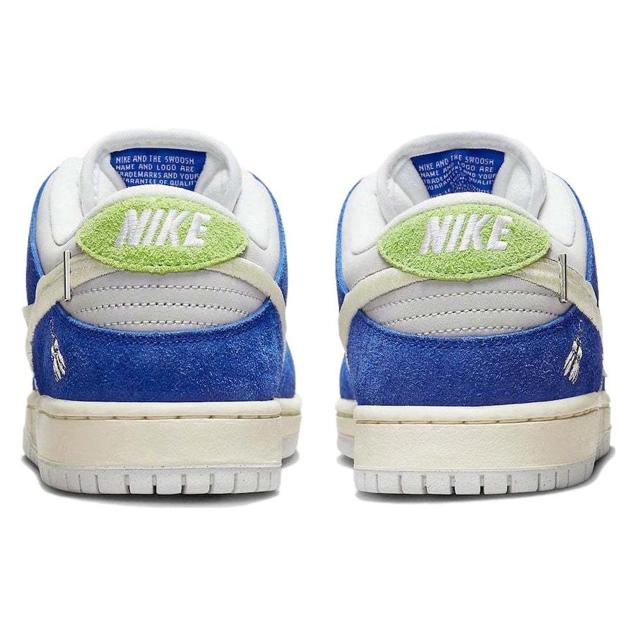 Fly Streetwear x Nike Dunk Low Pro SB Gardenia Унисекс Кроссовки Синий Game-Royal Sail DQ5130-400