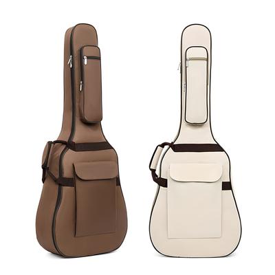 Чехол для гитары 40/41 дюйм, водонепроницаемый чехол из ткани Оксфорд, двойные ремни, мягкий рюкзак из хлопка, сумки для гитары