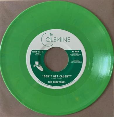 7-дюймовая пластинка DROPTONES - Don't Get Caught / Young Blood CLMN123 Colemine Record 2021 US Соул/Фанк