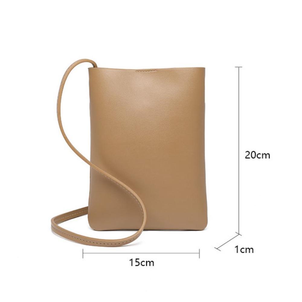 Карманный чехол для мобильного телефона, сумка-кошелек на одно плечо, кожаный чехол для телефона для женщин