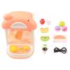 Mini Claw Machine Electric Arcade Games Grabber Toy Mini Doll Catching Clamp Machine with Breathing