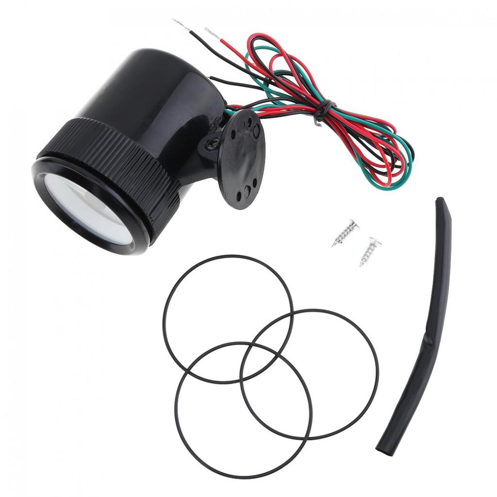 8020BL 2" 52mm 12V Blue LED 0~8000RPM Tachometer Tach Gauge Meter with Sensor for Car / Boat / Truck