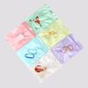 100pcs Macaroon Candy Colors Jewelry Bags For Necklace Earrings Ring Hair Clip Travel Plastic Jewelry Package Storage Bag