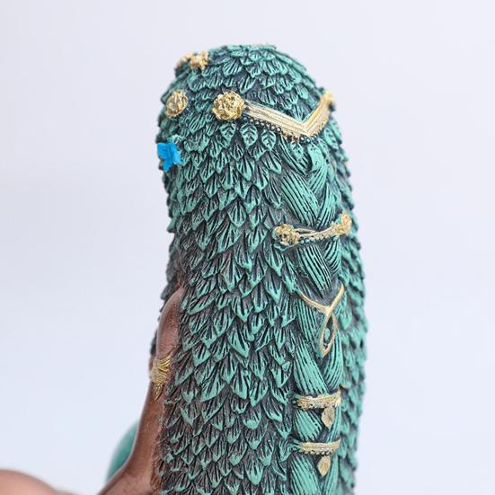 Привлекательная Тонкая Работа Подарок Синтетическая Смола Домашнее Украшение Орнаменты Фигурка Матери-Земли Декор Орнамент