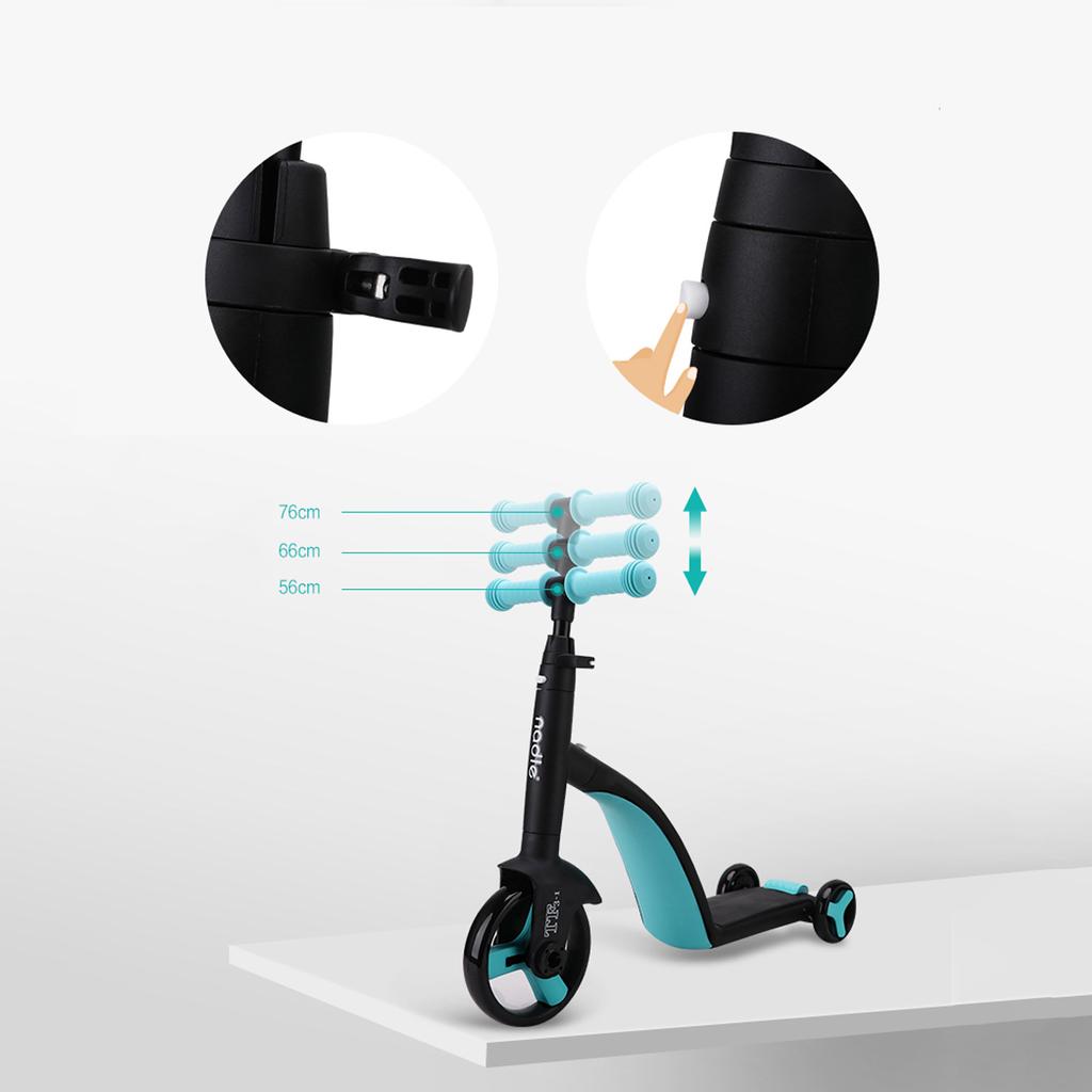 Детский балансировочный велосипед 3 в 1, детский трехколесный велосипед для малышей, детские спортивные тренировочные ходунки, игрушки с регулируемой высотой для детей от 1 до 5 лет