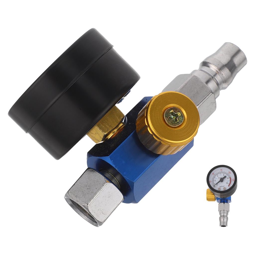 Spray Gun Pressure Regulator Inline Air Compressor Oil-Water Separator Precise Air Pressure Control Paint Sprayer Gauge