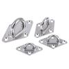 1Pc M5 M6 M8 M10 304Stainless Steel Ceiling Wall Mount Hook Heavy Duty Anchor Eye Plate For Boat Yoga Swing Hammocks