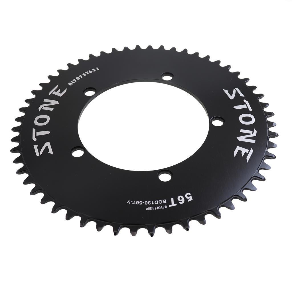 Stone Chainring 130 BCD for Shimano 5700 6700 Round 442T 48 50 58T 62T 66T 70T Road Bike ChainWheel 130bcd for Sram Red 12 speed