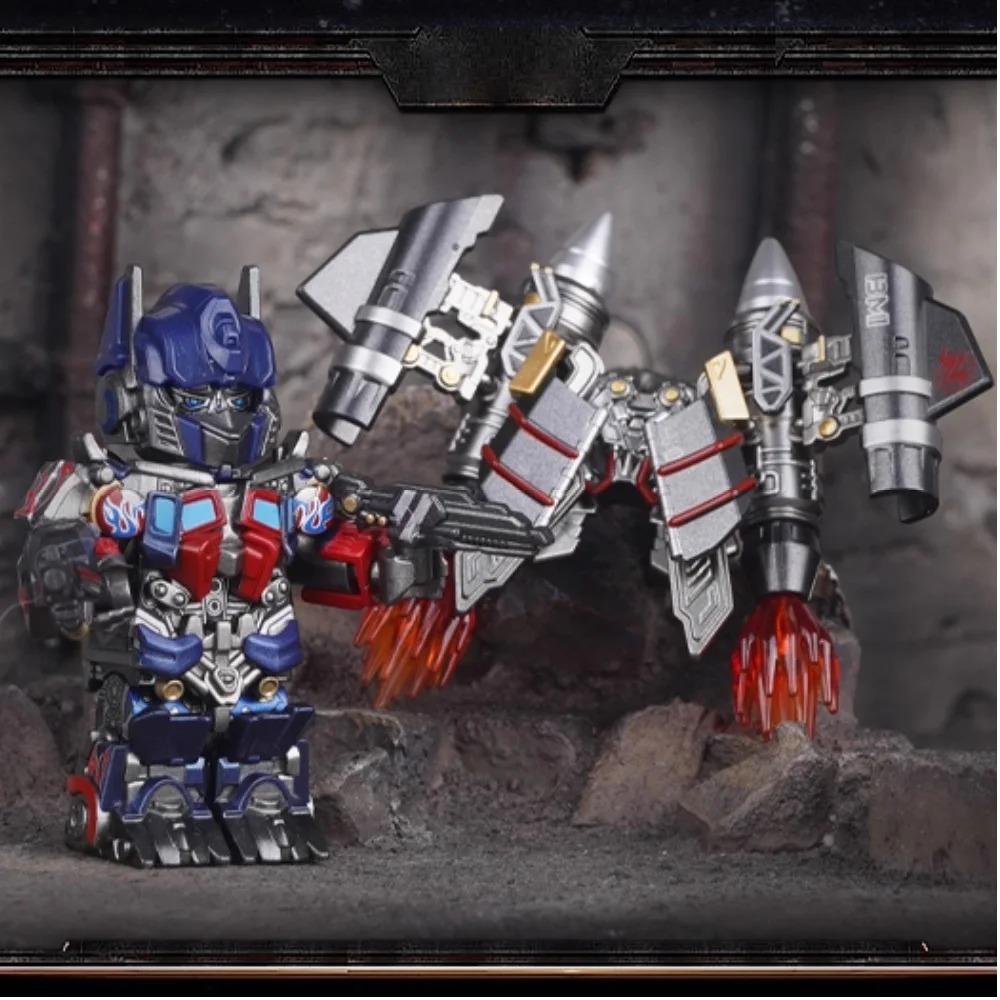 BRICK MAN Авто-Воин Конвой Строительные Блоки BRICKMAN Трансформирующийся Робот Оптимус Мини Фигурка Игрушки