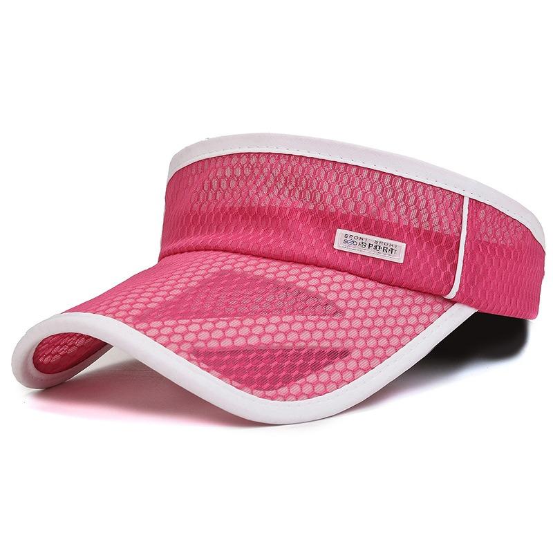 Adjustable Kids Sun Visor Cap Summer Mesh Hat Breathable Outdoor Sports Cap for Boys Girls Teens