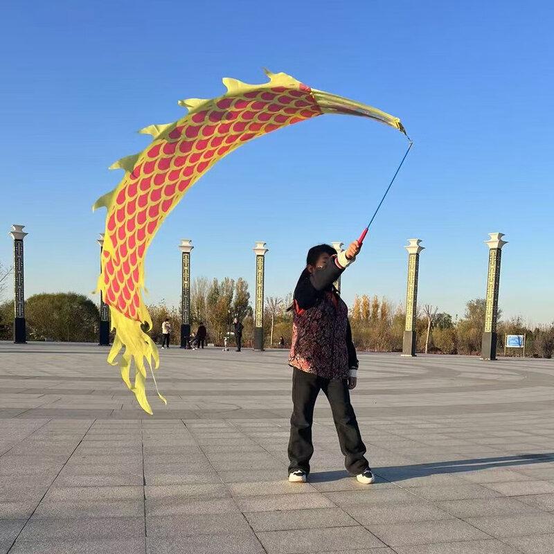 WEZHO Kids Retractable Dragon Dance Fitness Pole Ribbon