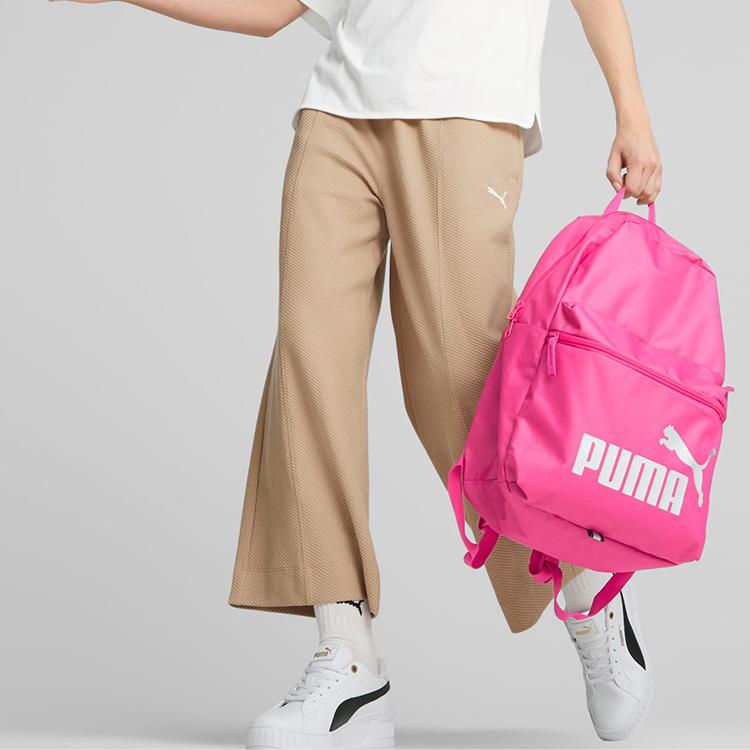 Новый полиэстеровый рюкзак PUMA Regular для женщин, ярко-розовый 075487-63