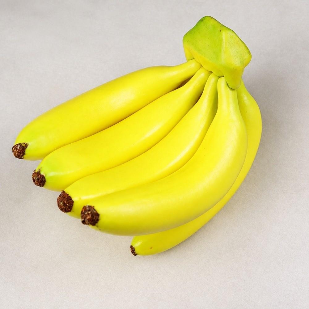 Plastic Foam Fake Fruit Prop Life Size Decorative Fruit Display Banana Food Model Fruit Shop Decor