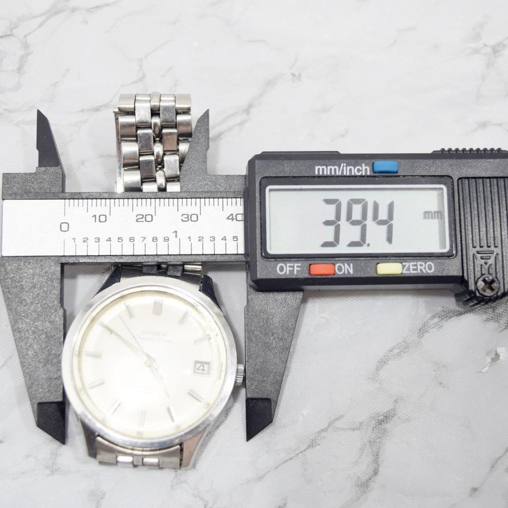 Used Working 1966 CITIZEN Crystal Date Men's Automatic