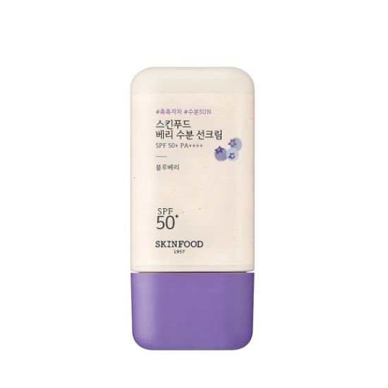 SKINFOOD Berry Moisturizing Sun Cream SPF50+ PA++++ Hydrating UV Protection 50ml