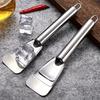 1pc Stainless Steel De-icing Shovel Refrigerator Home Cleaning Non-slip Tool Ice Scraper Defrosting Shovel Fridge Kitchen Tools