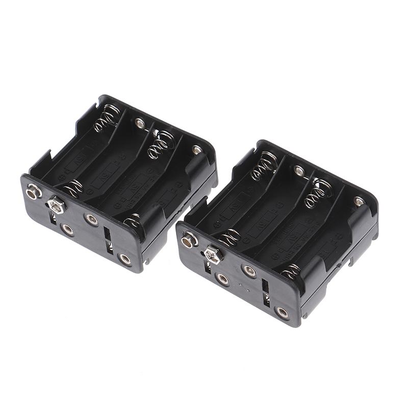 8*Aa 12V батарейный зажим слот для хранения держатель коробка чехол с 9V защелкивающимся разъемом