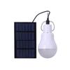 1× Portable Solar Panel Powered LED Light Bulb Camping Tent Lamp Indoor Outdoor