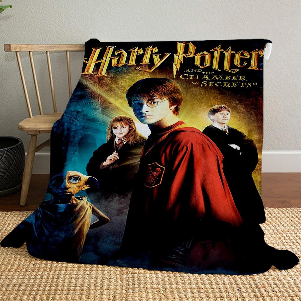 1 шт. Гарри Поттер Тайная Комната Наружная Фланелевая Плед Всесезонный Мягкое Тепло, Домашний Декор 1031191