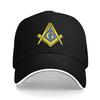 Мужская Женская Бейсболка Масона с Масонскими Символами Легкий Геометрический Эмблема Подходит для Любого Сезона
