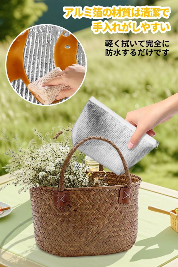 ZMZZZX Mini Insulated Small Extra Thick High Set of Keeps Food Folds Up for Large Keeps Food Cold for Long Includes Ice Pack Zippered Perfect for