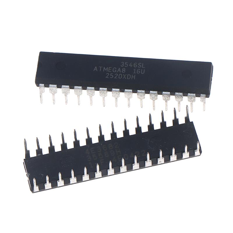 1/3 шт. Atmega8-16Pu Dip-28 AVR/8-битный микроконтроллер IC 16 МГц для аксессуаров плат разработки