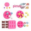 M&M's Candy Lollipop Chocolate Cake Silicone Mold for Baking and Decorating