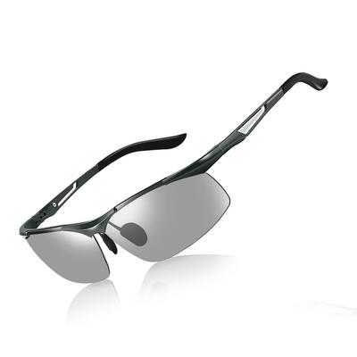 Поляризационные спортивные солнцезащитные очки с защитой UV400 и фотохромными линзами Laza-Vally Protection, Алюминиево-магниевый сплав, Ультралегкие, Для вождения, Велосипеда, Рыбалки,
