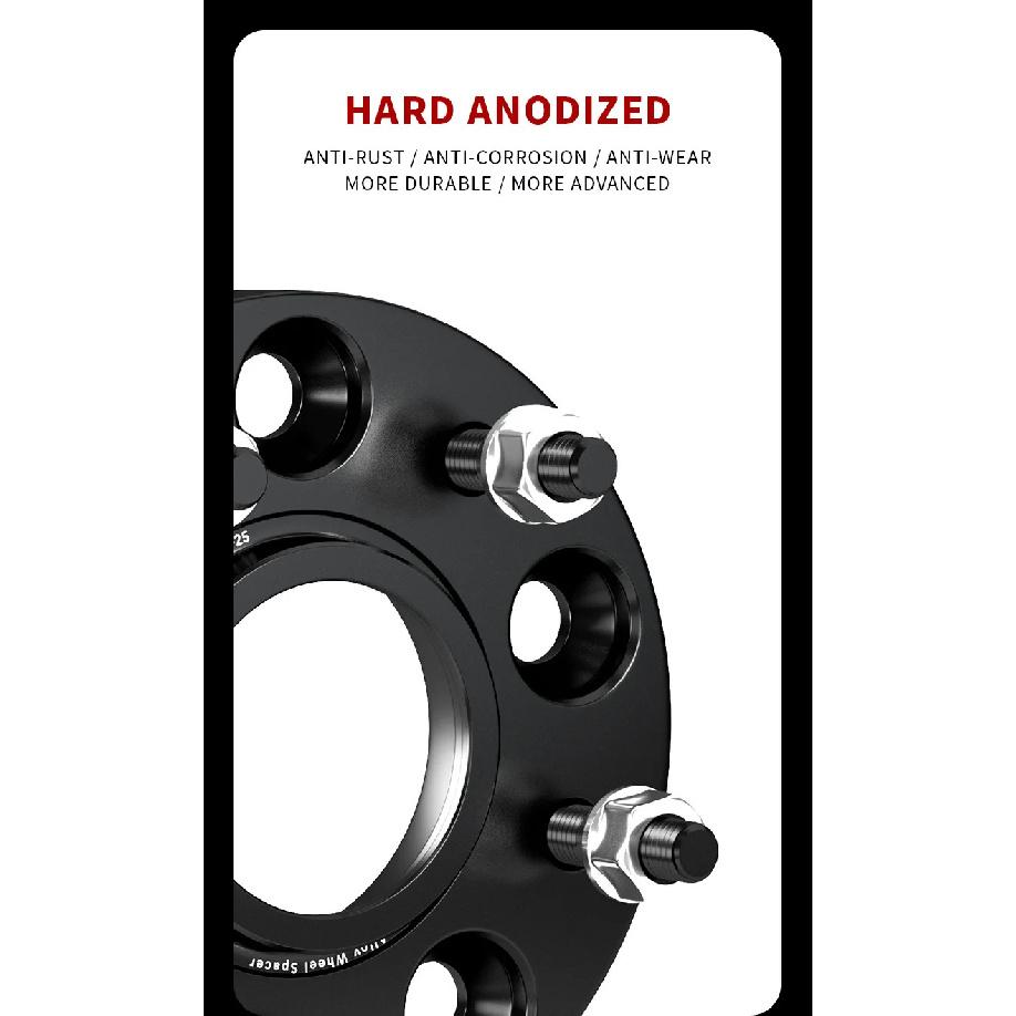 Проставки-адаптеры Teeze PCD 6x139.7 CB 93.1мм 6 отверстий Подходят для Ford Ranger Mazda BT 50 M12x1.5 1 шт.