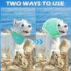 1-10PCS Summer Dog Cooling Collar Reusable Chill Scarf Breathable Pet Neck Wrap for Outdoor Use Heatstroke Prevention for Dogs