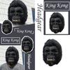 Premium Quality Halloween Cosplay Gorilla Dress Hood Mask Ideal For Spooky Party Accessories And Decorations
