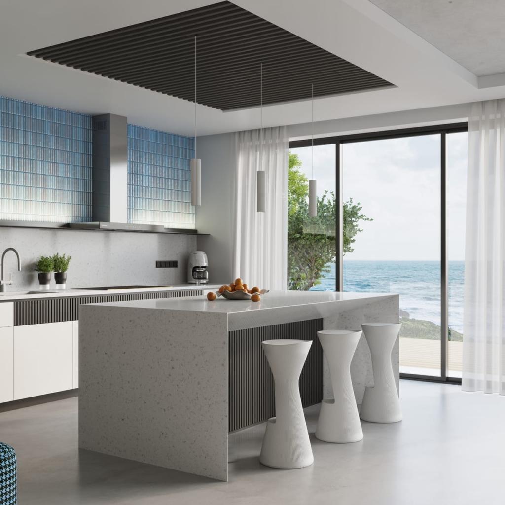 Carbon 1 white pendant lamp