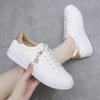 2024 Новые женские повседневные кроссовки, модные белые туфли
