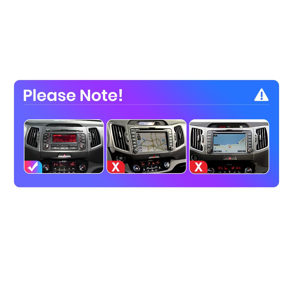 9-дюймовый автомобильный радиоприемник на базе Android Carplay для KIA Sportage 3 2010-2016, мультимедийный видеоплеер, GPS-навигация, WIFI, 2 + 32 ГБ