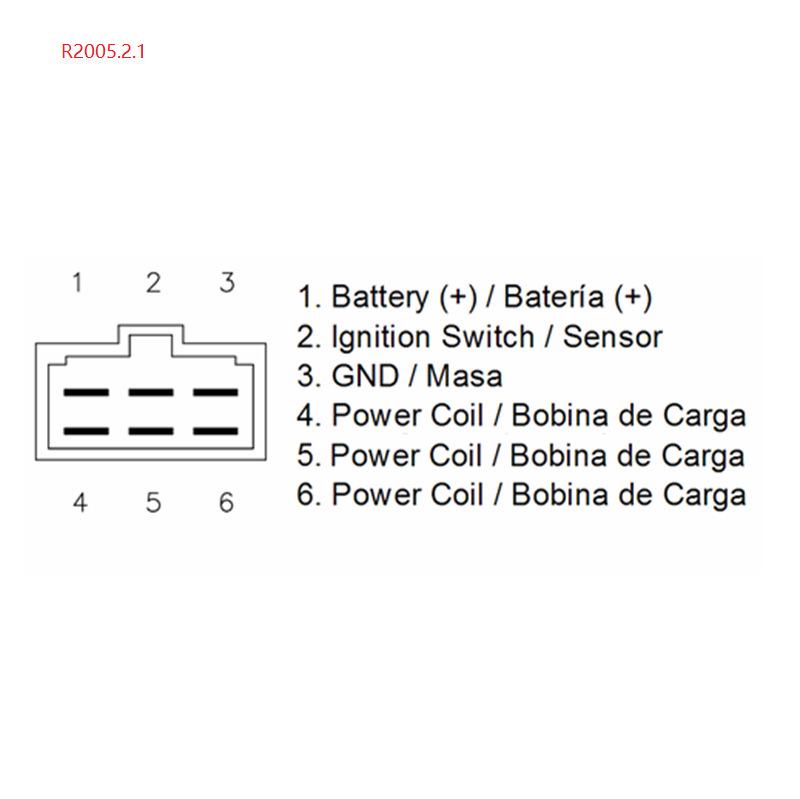 2005.2.1 Series Rectifier for Kawasaki ZX-6R Ninja 600