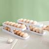 Compact Rolling Egg Storage Rack - Cross-Border Refrigerator Organizer