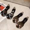 Fashion Ballet Flats Sandals Women Shoes with Bow PVC Jelly Sandals Summer 2025 Elegant Fashion Beach Ladies Slippers Beach Casual Shoes