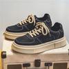 Модные корейские модные повседневные парусиновые кроссовки мужские Harajuku Platform Canvas Shoes Man Breathable Men's Vulcanized Shoes Zapatos De Lona
