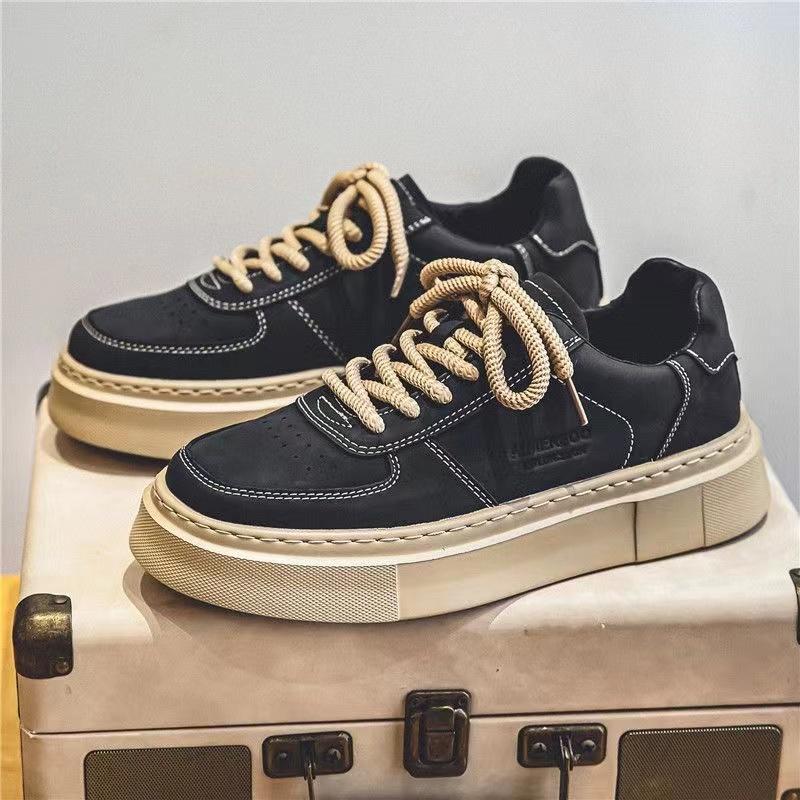 Модные корейские модные повседневные парусиновые кроссовки мужские Harajuku Platform Canvas Shoes Man Breathable Men's Vulcanized Shoes Zapatos De Lona
