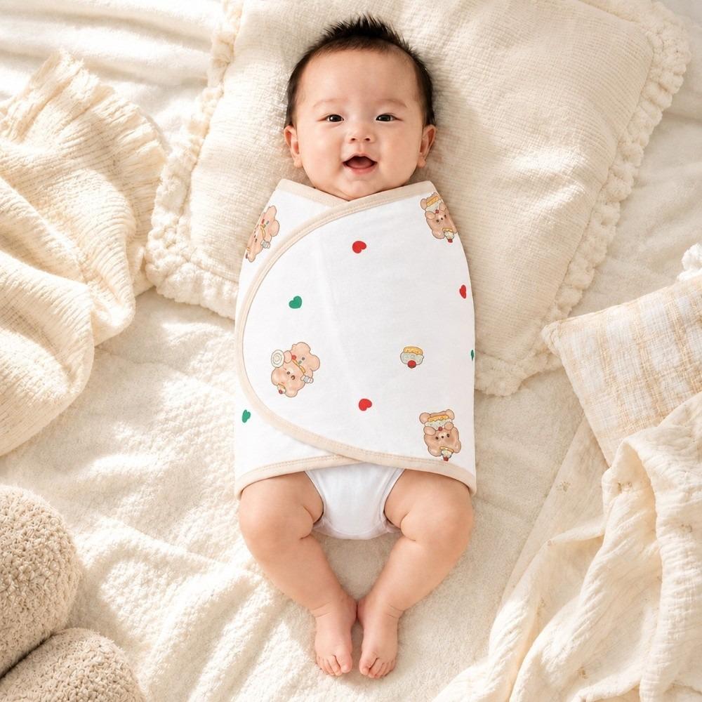 Cotton Baby Sleeping Bag Anti-startle Newborn Sleep Bag Wrap Comfortable Newborn Wrap