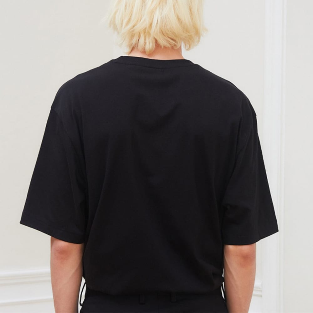 FILA Set in Sleeve T Shirt Men's Black FS2RSD2101X-BLK