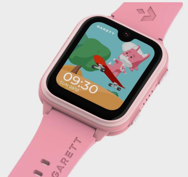 Garett kids vibe ai 4g smartwatch pink