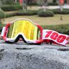 100% genuine goggles, off-road motorcycle helmet, goggles for downhill riding, anti-fog, anti-wind and sand100%Glasses