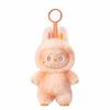 Mart Labu High-Energy Macaron Plush Pendant with Bunny Ears - Cute Keychain Charm for All Ages