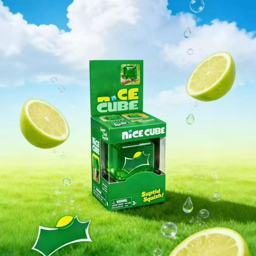 Новая лимитированная серия Nice Cube Сенсорная игрушка Снежок Пушистый мячик Игрушка-антистресс Сжималка Модный фиджет-мячик для детей и взрослых