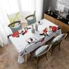 Red Rose Vine Tablecloth Holiday Decor Waterproof Rectangular Tablecloths Wedding Decor Table Cover