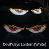 Hot-selling new, led eyes screen car wireless three-color display car rear window LED display demon's eye·