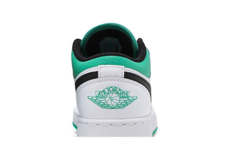 Air Jordan 1 Low GS 'White Lucky Green'
