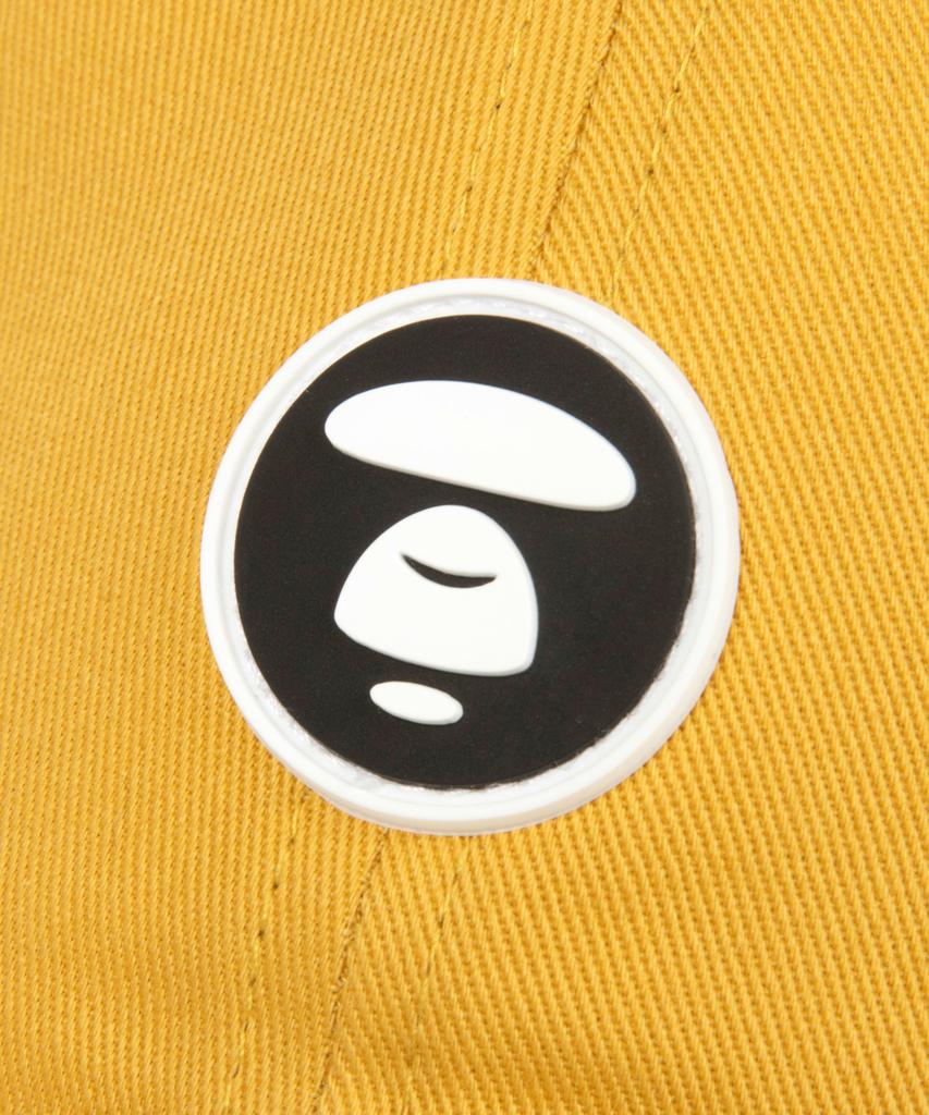 Кепка Eipeu Aape Now с логотипом Moonface, желтая / Aapcpm4865Xxqyed